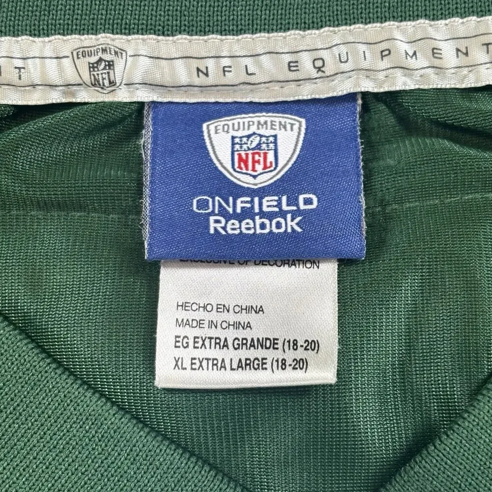 Reebok NFL New York Jets Mark Sanchez #6 Football Jersey Youth XL Green